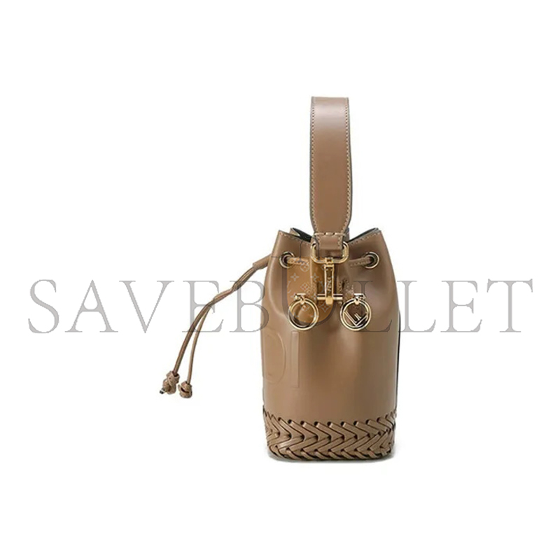FENDI MINI MON TRESOR BUCKET BAG 8BS010AGV0F11WP (20*15*11cm)
